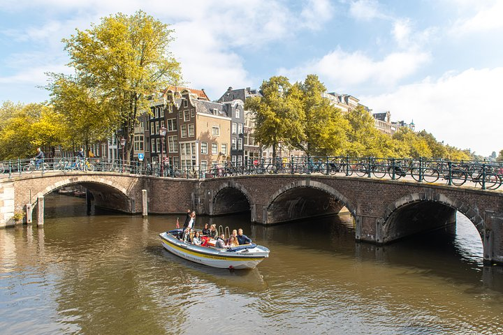 Amsterdam Small-Group Open Boat Tour Off The Beaten Track  - Photo 1 of 9