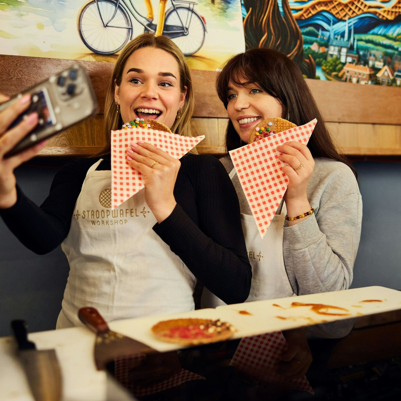 Amsterdam: Traditional Dutch Syrup Waffle Making Workshop - Photo 1 of 14