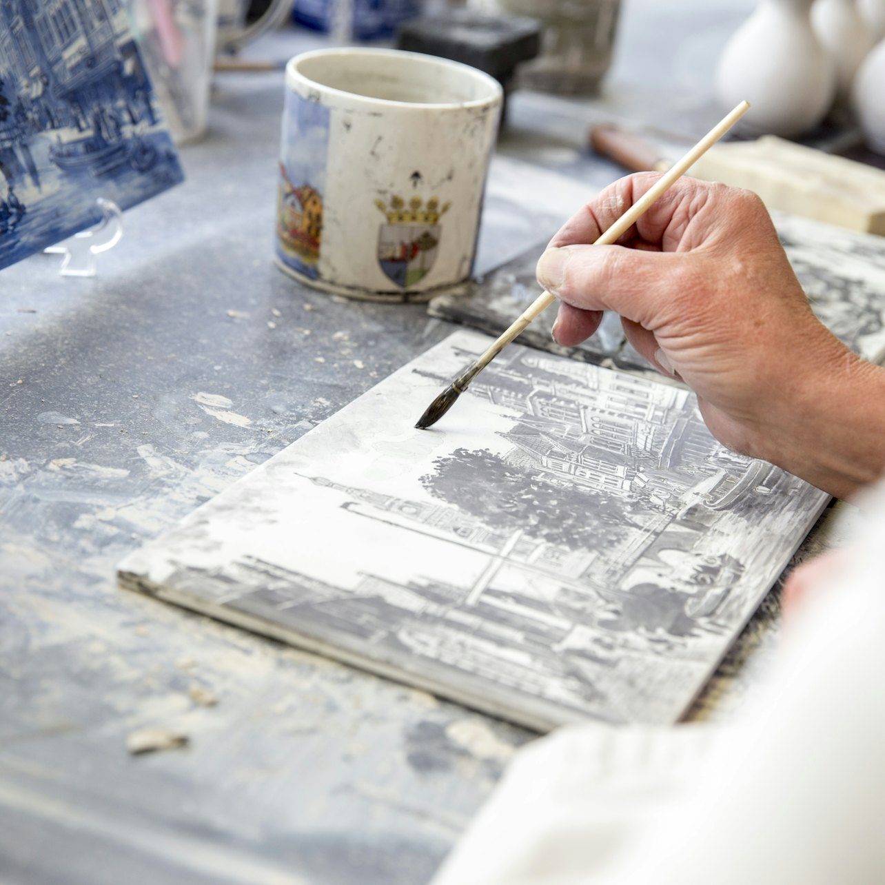 Delft Blue Workshop: Paint Your Own Tile - Photo 1 of 6