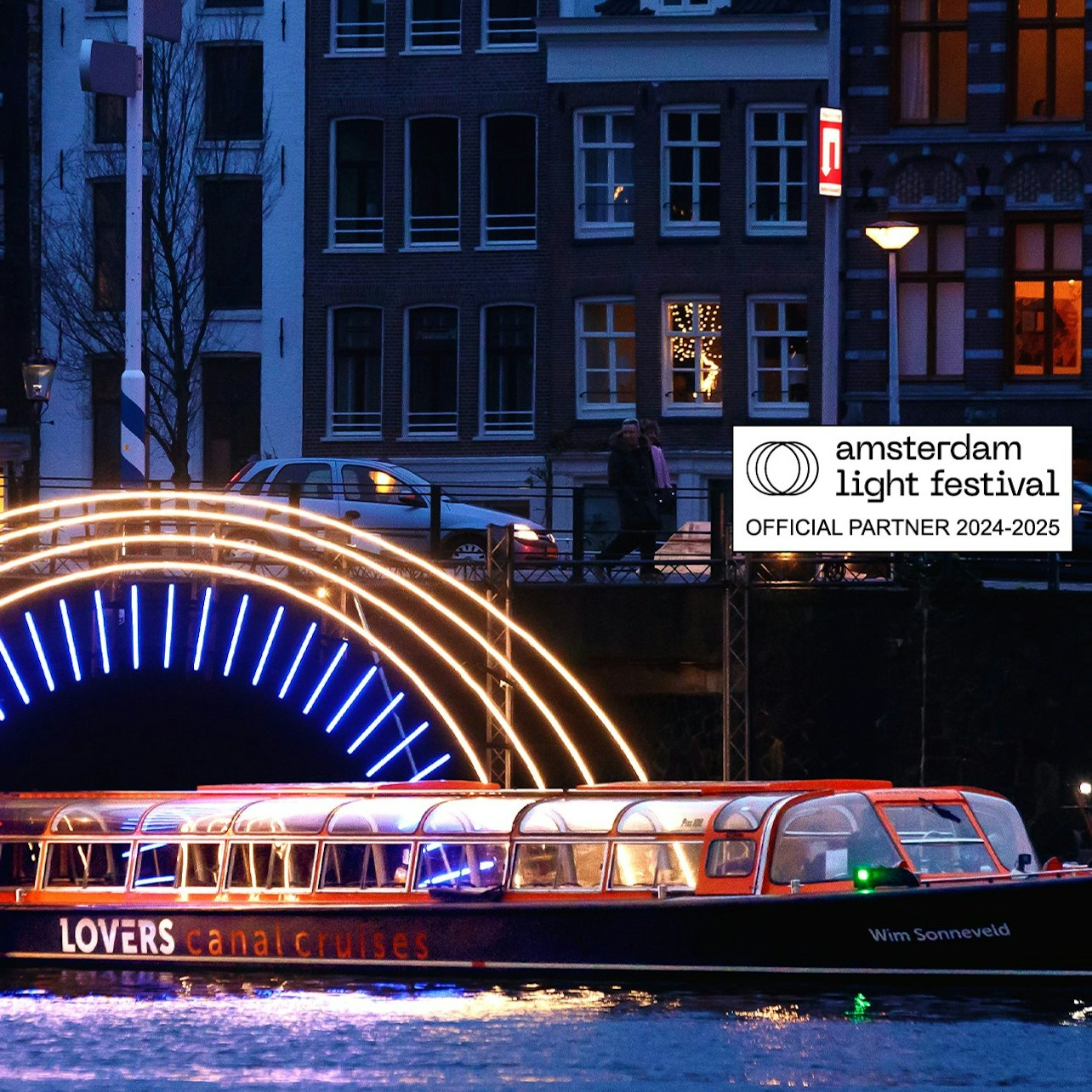 From Central Station: Amsterdam Light Festival Canal Cruise - Photo 1 of 5