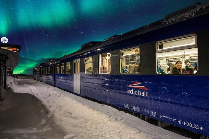 3 Hours Northern Lights Train With Guide - Photo 1 of 6