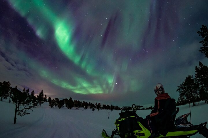 Arctic Adventure: Northern Lights Hunting with Snowmobiles - Photo 1 of 6