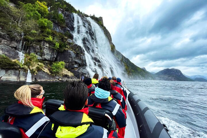 From Stavanger: Lysefjord Sightseeing RIB Boat Tour - Photo 1 of 25