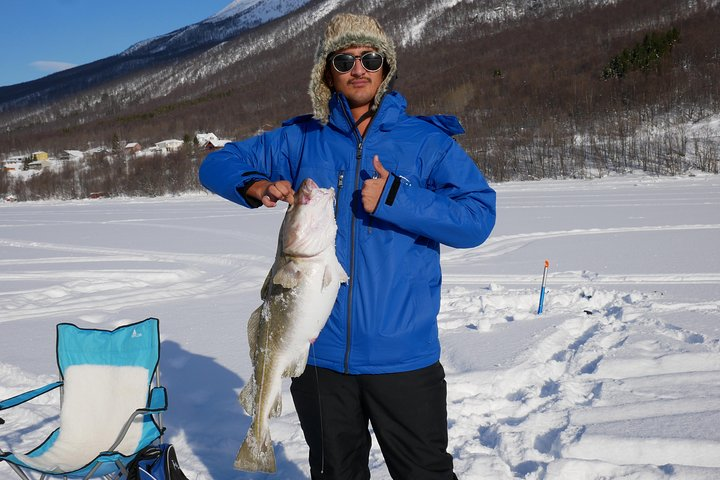 Ice Fishing On The Fjord - Photo 1 of 12