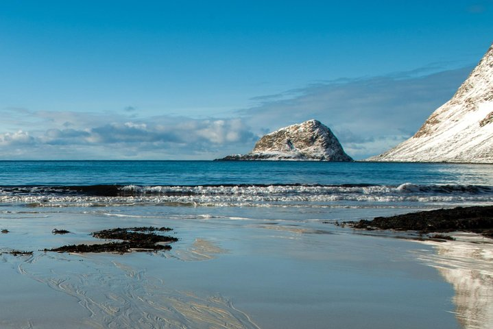 Haukland beach, Vestvågøy island