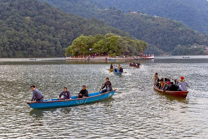 Paddling Boating on Fewa Lake Pokhara