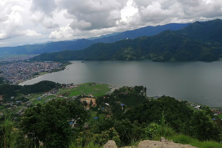 View of Fewa Lake from Sarangkot