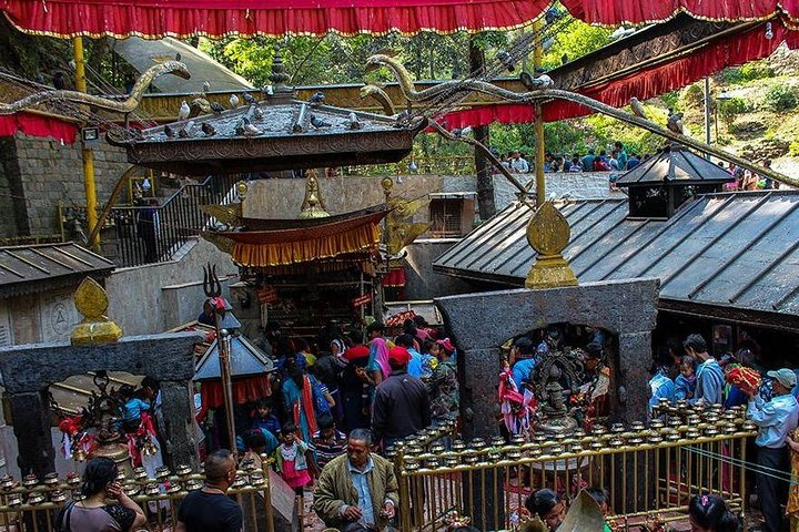 Devotees of Kali In Temple