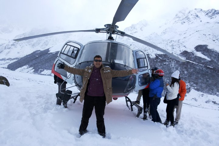 Heaven is no where but in Annapurna Heli Flight ! 