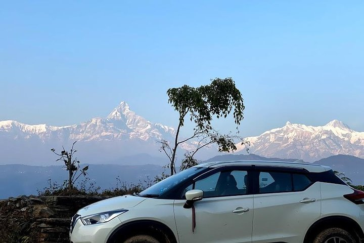 Car with Annapurna