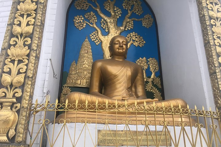 Buddha at Stupa.