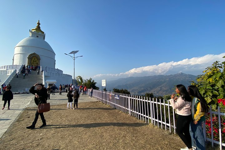 World peace stupa , Pokhara 