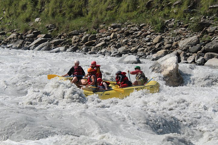 Raft in Upper Seti for experiencing thrilling moment. 