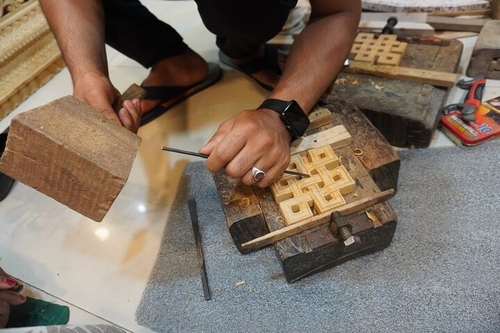 Wood Carving class at Bhaktapur in Katmandu with Meal - Photo 1 of 5