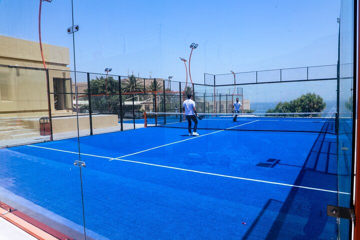 Padel tennis court at Oman Adventures Center