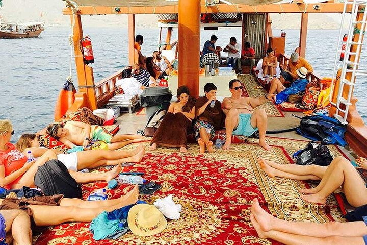 Khasab Dhow cruise-Half day with summing, dolphin watching  - Photo 1 of 14