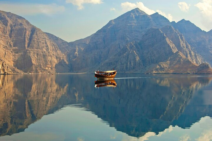 Full Day Dhow Cruise at Khasab Oman - Explore the beauty of Musandam fjords! 