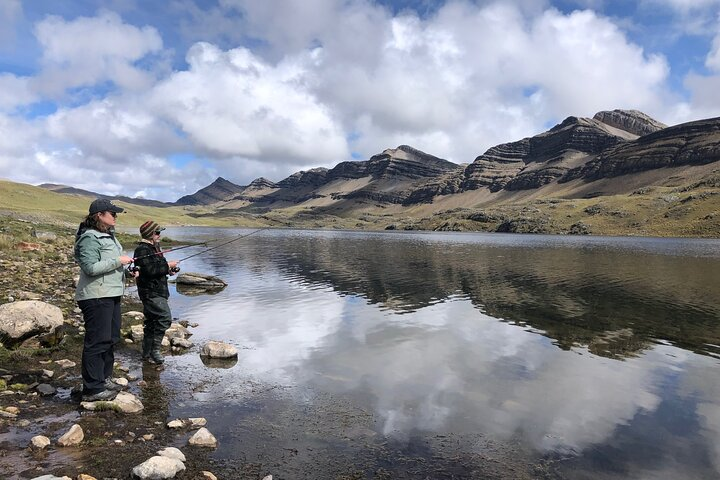 Lagoon fishing view