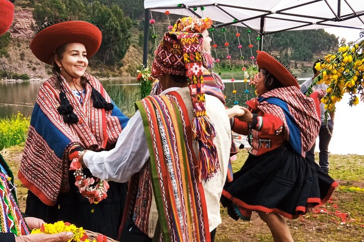 Inca marriage in Machu Picchu