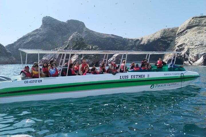 Speed Boat in Ballestas Islands