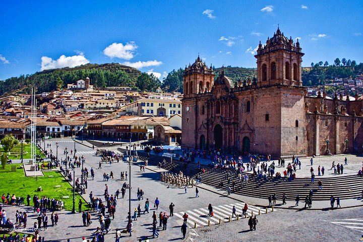 Cusco cathedral at main square