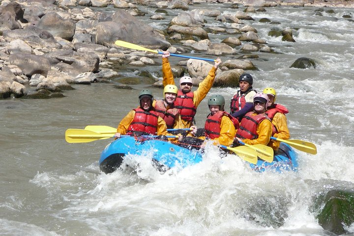 Raftng at Chuquicawana cusco