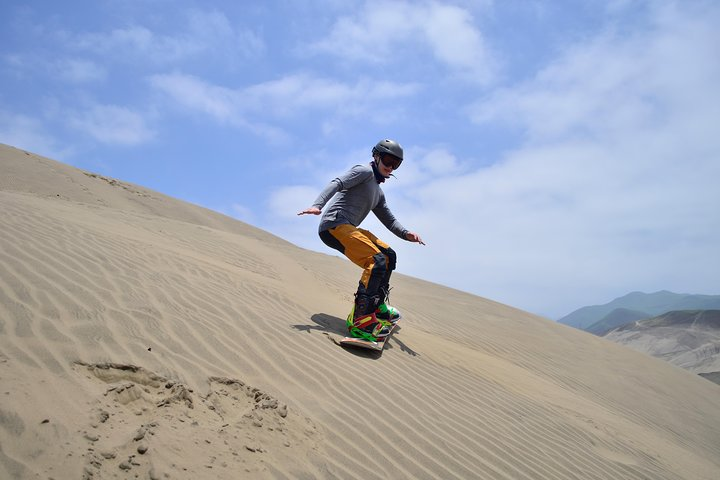 Learn to ride a real sandboarding with our methodology