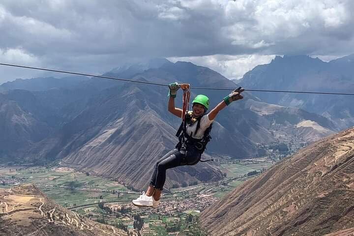 Zip line Adventure in Sacred Valley of the Incas; Cuso, Peru. - Photo 1 of 6