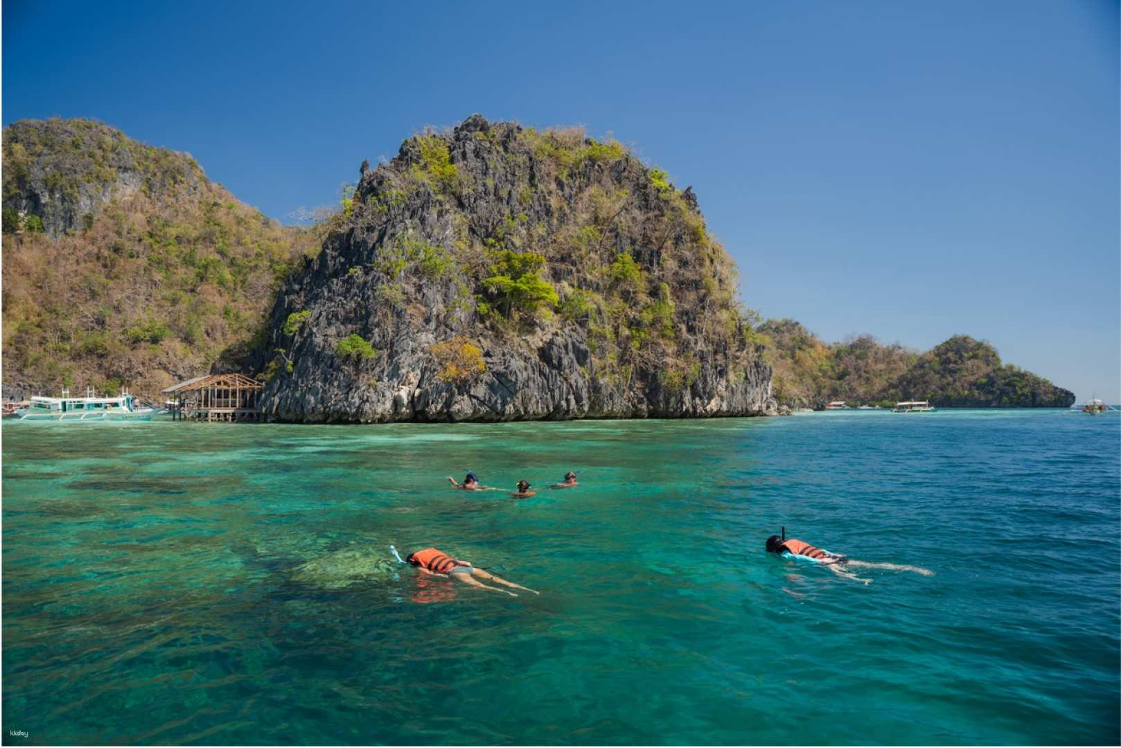 Coron Island Hopping on Private Double Deck Party Boat with Waterslide | Palawan - Photo 1 of 7