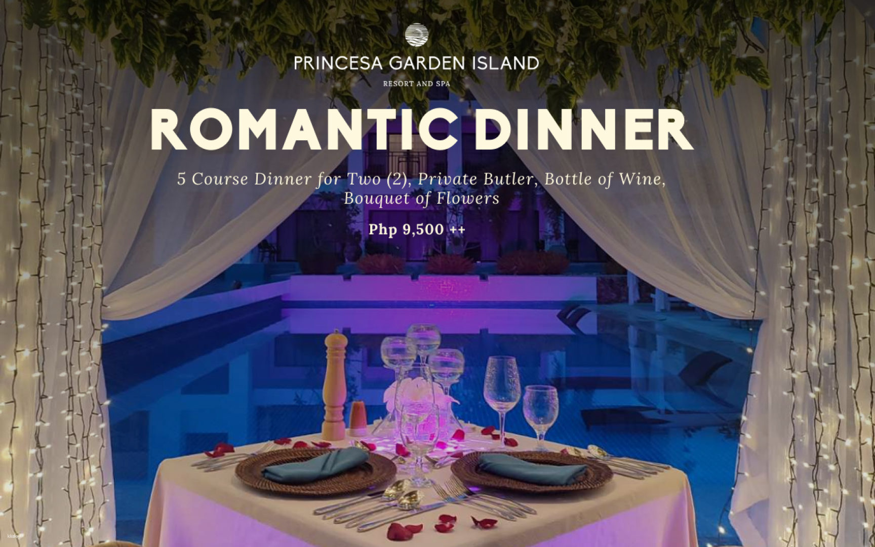 Romantic Dinner at Princesa Garden Island Resort | Philippines - Photo 1 of 5