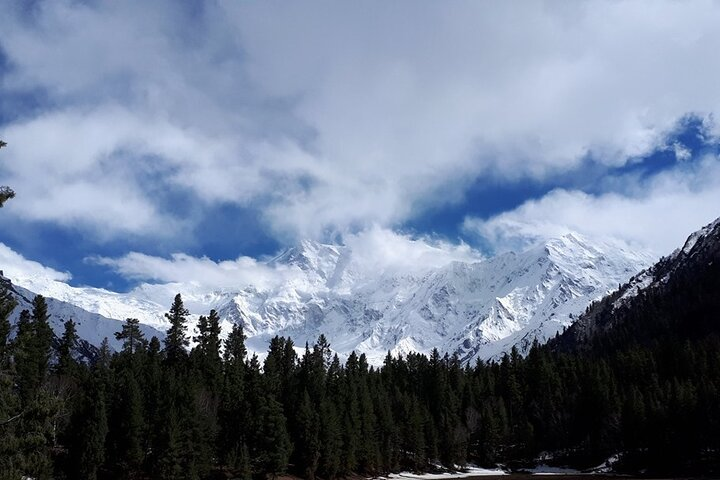 Nanga Parbat Peak 8126m in Himalayan Mountain Ranges