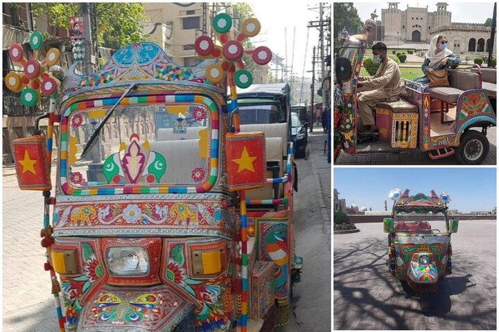 Wonderful Rangeela Rickshaw Walled City Lahore Guided Tour.