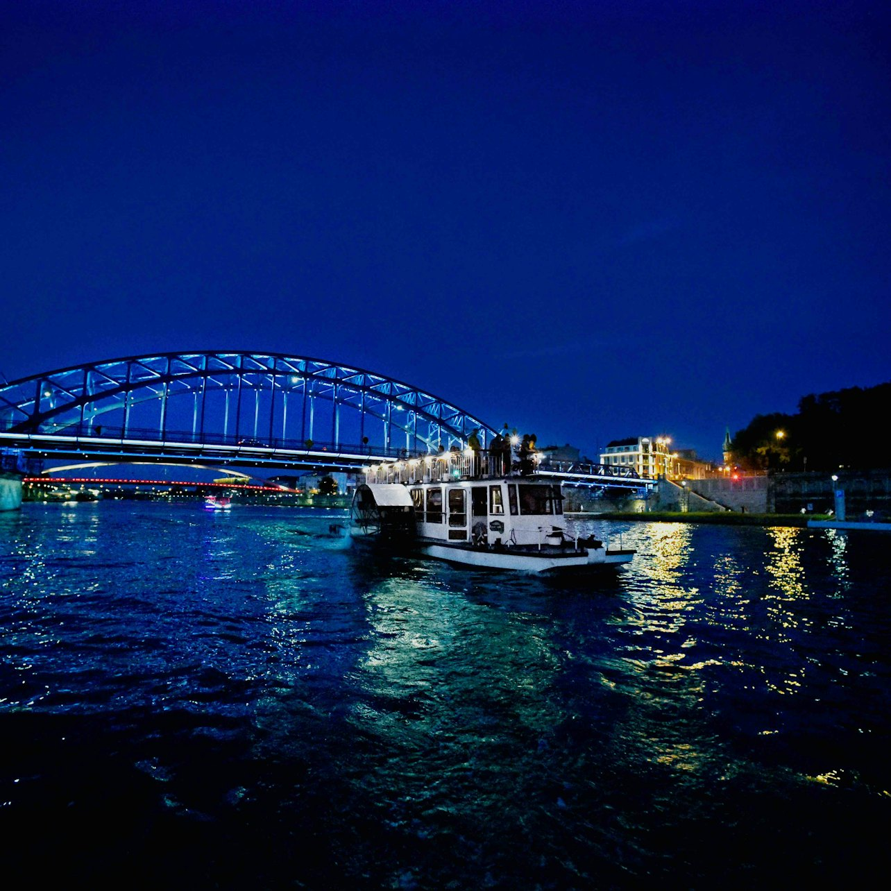 1-Hour Vistula River Night Cruise - Photo 1 of 10