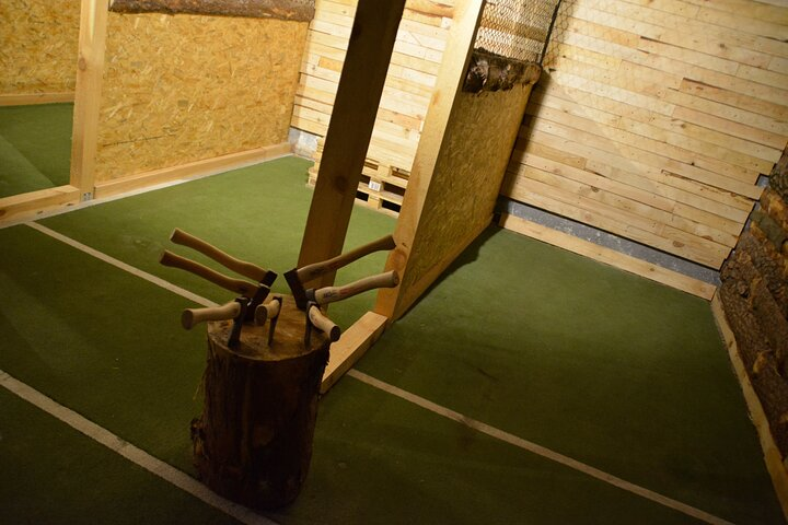 Axe Throwing with Hotel Transfers in Krakow - Photo 1 of 5