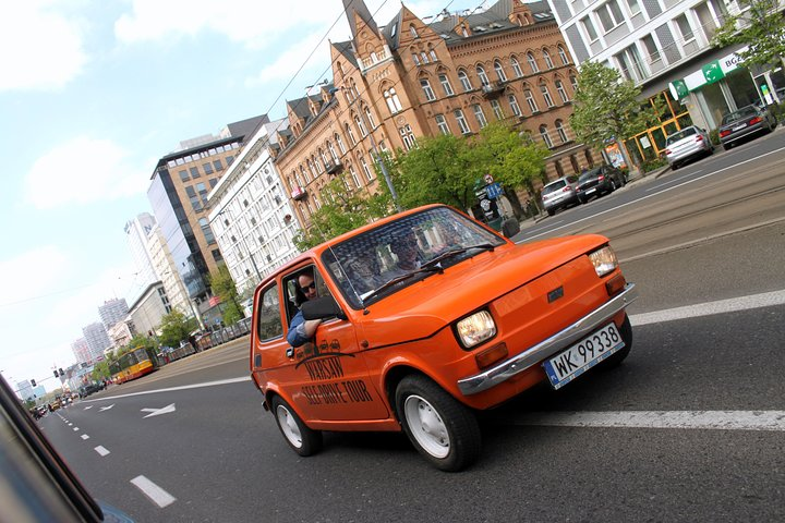 A Toddler on the streets of Warsaw