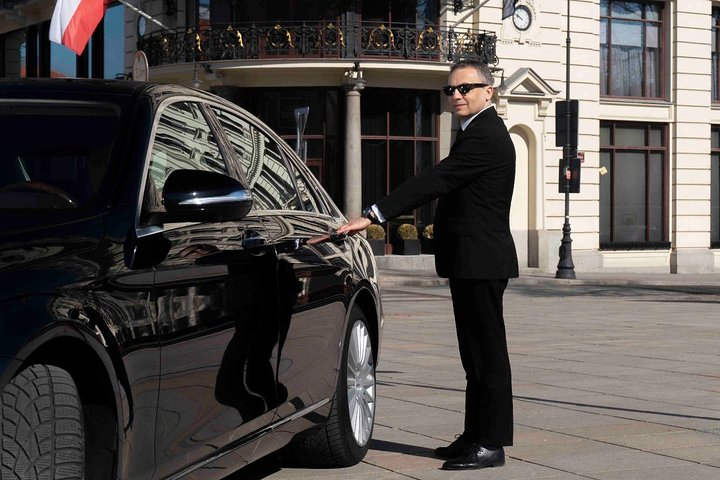 Our elegant chauffeurs are at your disposal. 