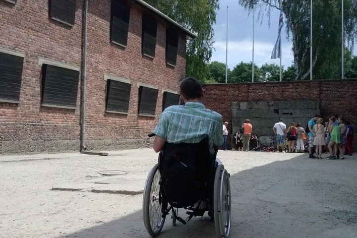 Auschwitz I-between block 10 and 11