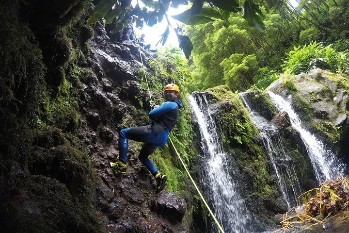 Canyoning in the Ribeira dos Caldeirōes Natural Park - Photo 1 of 7