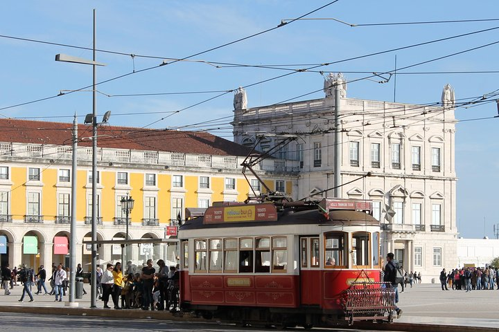 Commerce Square, probably the most gorgeous square in Europe.