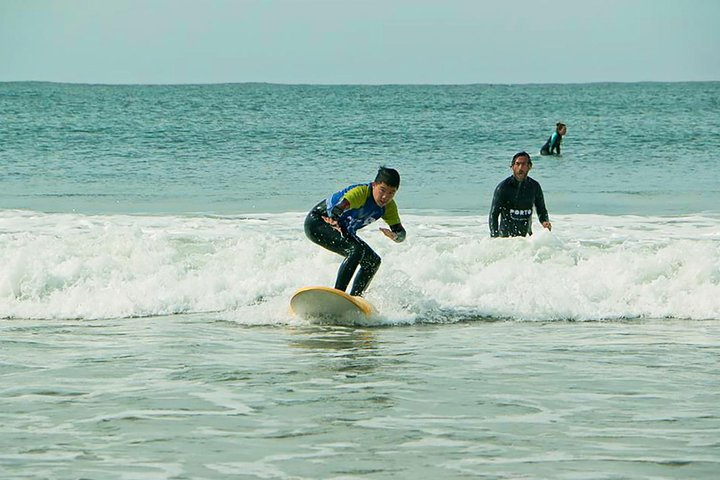 The Surfing Porto Bike Tour - Surf Lesson