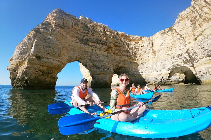 Small Group Benagil Kayak Experience in Lagoa - Photo 1 of 18