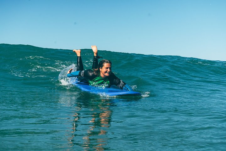 Surf lesson paddling, best fun