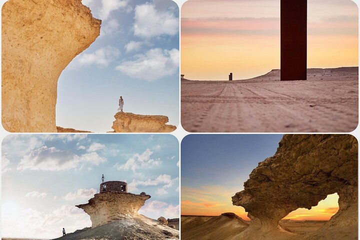 Qatar West Coast tour to Richard Serra Sculpture and Mushroom Rock Formation - Photo 1 of 17