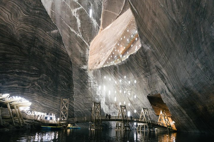 Salt mine Turda bridge