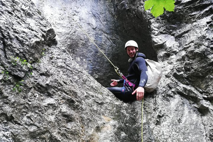 Canyoning near the Bicaz Gorges