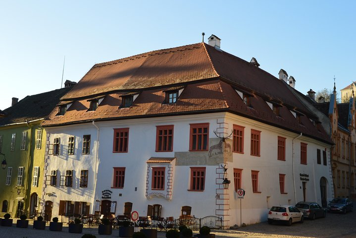 House in the main square of Sighisoara