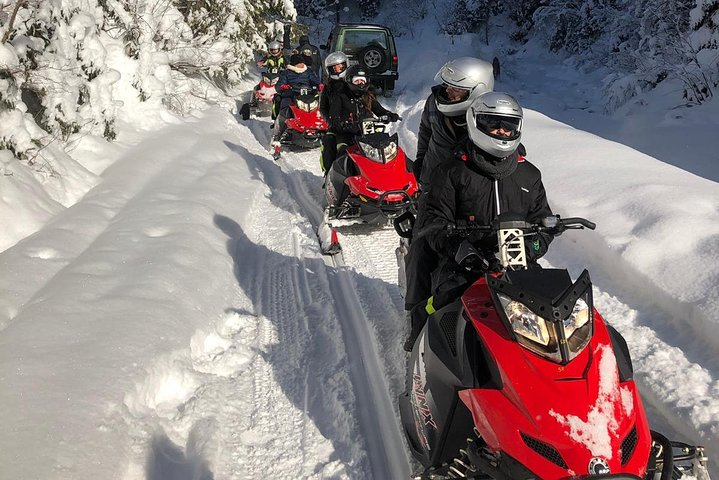 SnowMobiles Tour in Carpathian Mountains - Photo 1 of 16