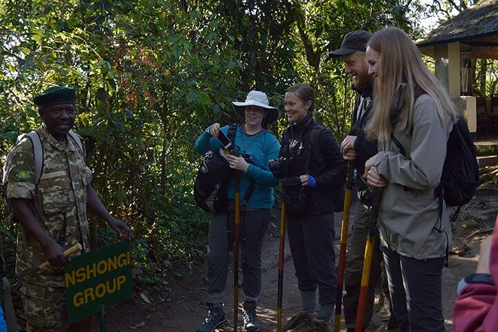 Briefing about Gorilla Tracking in Bwindi