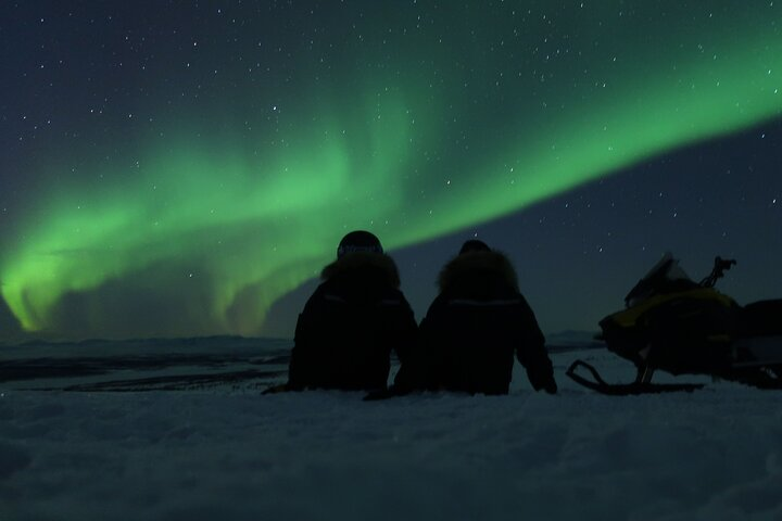 Enjoy the Aurora show on top of the mountain inc tipi dinner  - Photo 1 of 9