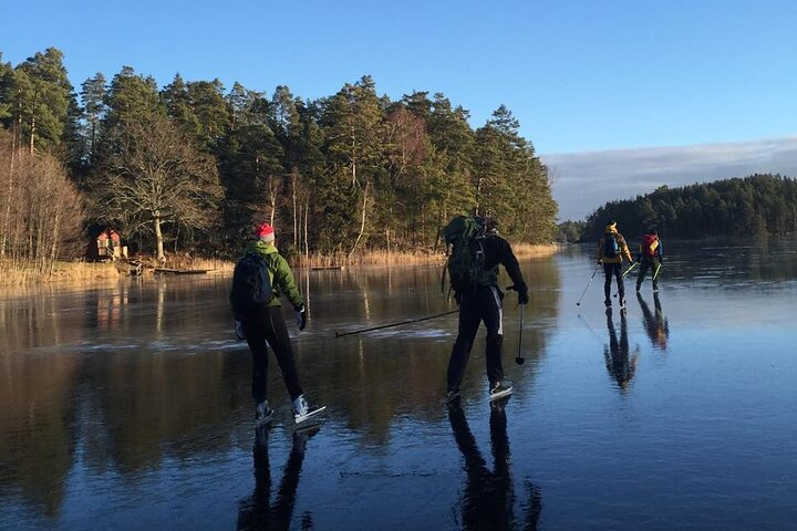 Ice Skating Small-Group in Lake Drevviken - Photo 1 of 11